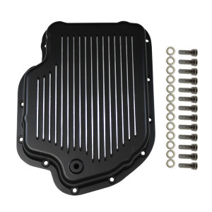 Specialty Products Company Transmission Pan GM Tur bo 400 Finned with Gaske 8593BK Specialty Products Company Transmission Pan GM Tur bo 400 Finned with Gaske 8593BK