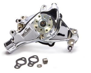Tuff-Stuff 69-96 SBC Water Pump Long Chrome SuperCool 1448NA