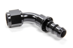 Triple X Race Components #10 60 Degree Hose End Push Lock HF-16010BLK Triple X Race Components #10 60 Degree Hose End Push Lock HF-16010BLK