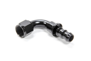 Triple X Race Components #10 90 Degree Hose End Push Lock HF-19010BLK Triple X Race Components #10 90 Degree Hose End Push Lock HF-19010BLK
