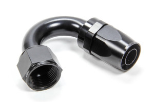 Triple X Race Components #12 150 Degree Swivel Hose End HF-25012BLK