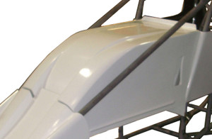 Triple X Race Components Dual Duct Inside Rail Hood SC-BW-6837 Triple X Race Components Dual Duct Inside Rail Hood SC-BW-6837