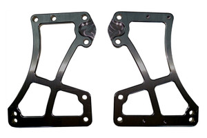 Triple X Race Components Sprint Car Front Motor Plate Two Piece Black SC-EG-0009BLK Triple X Race Components Sprint Car Front Motor Plate Two Piece Black SC-EG-0009BLK