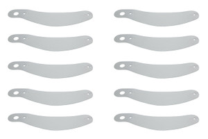 Ultra Shield Tearoffs 12.25in Curved BEL 287 / SRV-8 Shields 01223