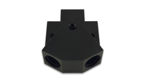 Vibrant Performance Fuel Distribution Block Y-Block  Female -8 AN 10893