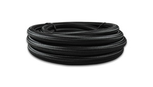 Vibrant Performance 5ft Roll -12 Black Nylon Braided Flex Hose 11992