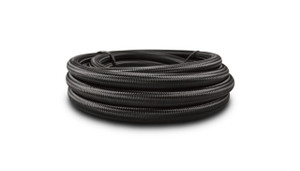 Vibrant Performance 10ft Roll of Black Nylon Braided Flex Hose PTFE 18963
