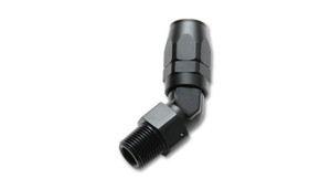 Vibrant Performance -8AN Male 3/8in NPT 45 Degree Hose End Fitting 26404