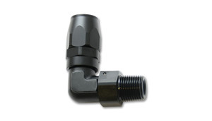 Vibrant Performance Male -8AN x 1/2in  90 Degree Hose End Fitting 26905