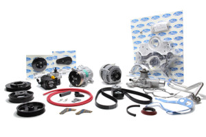 Vintage Air SBF Front Runner Kit Black w/Power Steering 174101