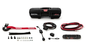 Warn AXON 55-S Winch 5500lb Synthetic Rope 101150