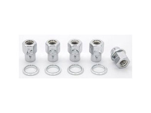Weld Racing Lug Nuts 1/2in RH Open End w/Washers  (5pk) 601-1456