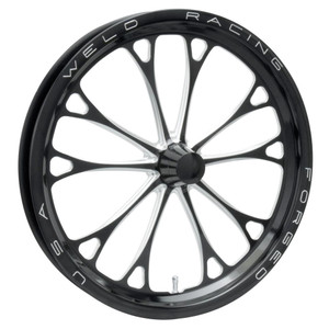 Weld Racing V-Series Frnt Drag Wheel Black 17x2.25 Anglia Mnt 84B-17000 Weld Racing V-Series Frnt Drag Wheel Black 17x2.25 Anglia Mnt 84B-17000