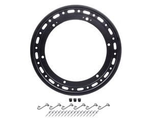 Weld Racing 15in 16 Hole Bead Lock Ring w/6-Tabs - Black P650B-5314-6