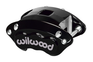 Wilwood Caliper GM D154 Black Dual Piston 1.62in Dia 120-11873-BK
