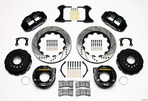 Wilwood Rear Brake Kit Big Ford New Style w/Parking Brk 140-10012-D