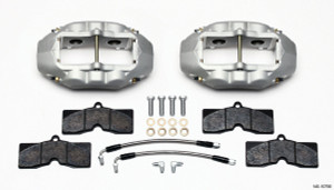 Wilwood Rear Brake Kit 65-82 Corvette Clear Anodized 140-10790