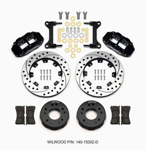 Wilwood Front Disc Brake Kit C10 Pro Spindle 12.19in 140-15302-D
