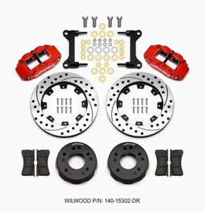 Wilwood Front Disc Brake Kit C10 Pro Spindle 12.19in 140-15302-DR