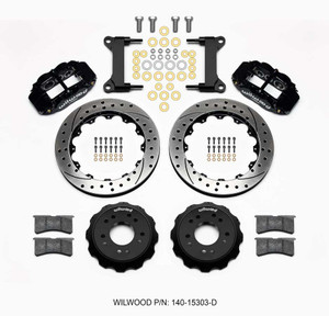 Wilwood Front Disc Brake Kit C10 Pro Spindle 13.06in 140-15303-D