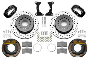 Wilwood Brake Kit Rear Black FDL Drilled 12in GM G Body 140-17121-D