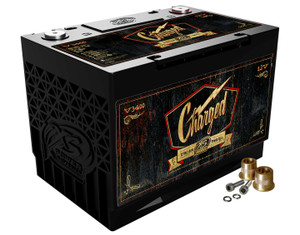 Xs Power Battery Retro Stlye AGM Battery 34 Group 12-Volt V3400