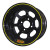 Aero Race Wheels 13x8 4in. 4.00 Black  31-184040