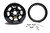 Aero Race Wheels 15x8 4in 5.00 Black w/ Black Ring 53-185040-BLKRING
