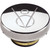 Billet Specialties Polished Radiator Cap V8 Logo 16lb. 75420