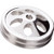 Billet Specialties Power Steering Pulley 2 Groove Keyway 66-76 GM 86220