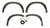 Bushwacker 09-   Ram 1500 Pocket Style Flares 4pc 50915-02