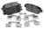 Centric Brake Parts Posi-Quiet Extended Wear Brake Pads with Shims a 106.0908