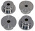 Competition Engineering Transmission X-Member Bushing Set C3610