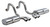 Corsa Performance 97-04 Corvette 5.7l Sprt Axle Back Exhaust Syste 14111
