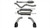 Corsa Performance Exhaust Cat-Back - 2.5in Dual Rear Exit 14864BLK