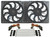 Derale 10in Dual High Output RAD Fans Puller 16812