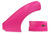 Dominator Race Products Dominator Late Model Flare Left Pink 2302-PK