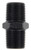 Fragola 1/2 MPT Pipe Nipple Black 491104-BL
