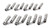 Howards Racing Components Hyd. Roller Lifters - GM LS Series w/Vert. Bar 91166 Howards Racing Components Hyd. Roller Lifters - GM LS Series w/Vert. Bar 91166