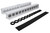 Hepfner Racing Products Torsion Bar Rack Holds 12 Sprint Bars White HRP6350-WHT