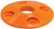 Allstar Performance Scuff Plate Plastic Orange 4pk ALL18434