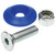 Allstar Performance Countersunk Bolt Kit Blue 10pk ALL18683