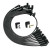 Moroso Ultra Plug Wire Set SBF 260-302 Black 51070