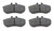 Pfc Brakes Race Brake Pad Set 7954 11CMPD 28mm 7954.11.28.44