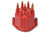 Pertronix Ignition Distributor Cap - Red w/Male Tower D650711