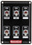 Quickcar Racing Products Ignition Panel Extreme 6 Switch Dual Ignition 50-7611