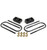 Readylift 2in Rear Block Kit 2WD 03-12 Dodge Ram 2500 66-1202