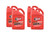 Redline Oil 10WT Race Oil Case 4x1 Gallon 10125