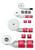 Racing Power Co-Packaged Red Braided Hose Sleevin g Kit R6676 Racing Power Co-Packaged Red Braided Hose Sleevin g Kit R6676