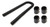 Racing Power Co-Packaged Black 48in Stainless Radiator Hose Kit R7310BK Racing Power Co-Packaged Black 48in Stainless Radiator Hose Kit R7310BK